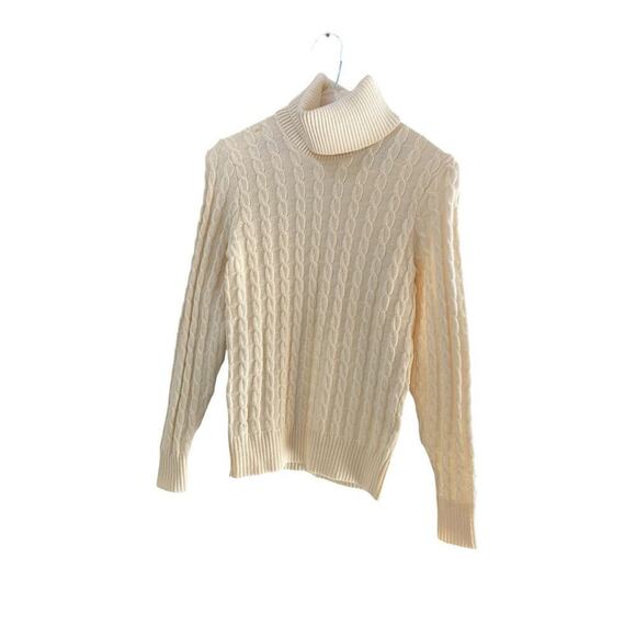 Demetre Pure Virgin Wool Turtleneck Knitted Sweater Size Small - Picture 1 of 5
